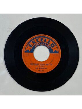 Vintage Excello Record 45 RPM Vinyl Single Gladiolas Sweetheart Little Darlin'